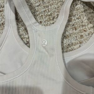 Lululelmon White Tank Top